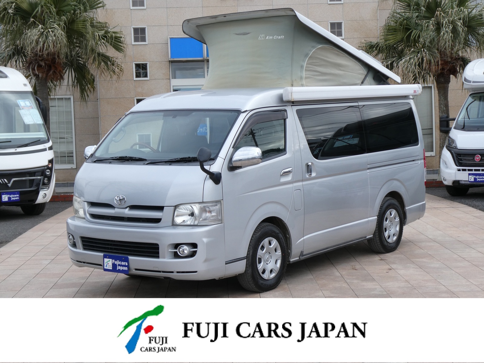 キャンピングカー バンコン ホワイトハウス　コンパス　ポップアップ　FF　リチウムBT