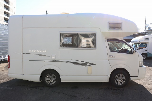 キャンピングカー キャブコン ﾊｲｴｰｽ ﾌｧｰｽﾄｶｽﾀﾑ CG550ﾎﾞﾚﾛV 4WD