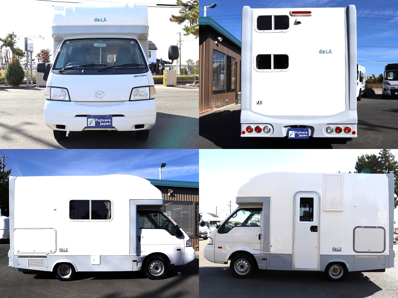 キャンピングカー キャブコン ﾎﾞﾝｺﾞ ﾏｯｸﾚｰﾃﾞｨｱﾗ  ｳｲﾝﾄﾞｳAC 4WD