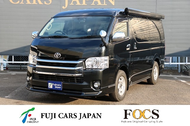 キャンピングカー バンコン ハイエース FOCS DSプレミアム 4WD