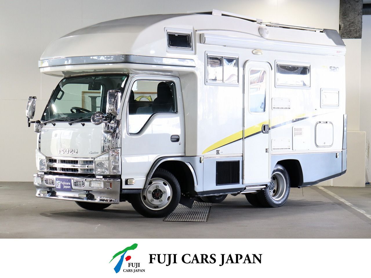 キャンピングカー キャブコン エルフ バンテック ジル520クルーズ 4WD　FF