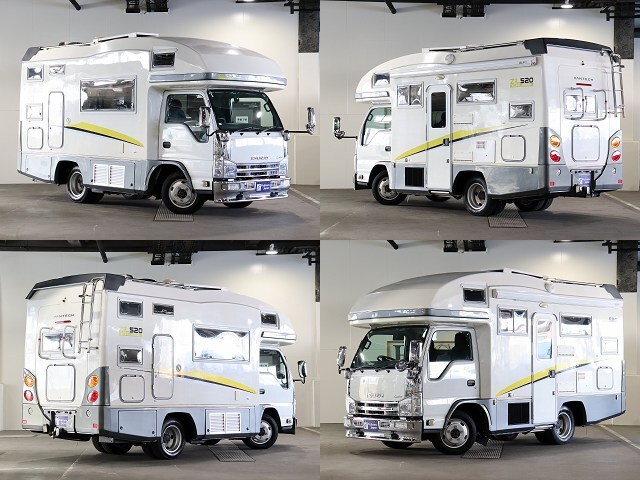 キャンピングカー キャブコン ｴﾙﾌ ﾊﾞﾝﾃｯｸ ｼﾞﾙ520ｸﾙｰｽﾞ 4WD　FF