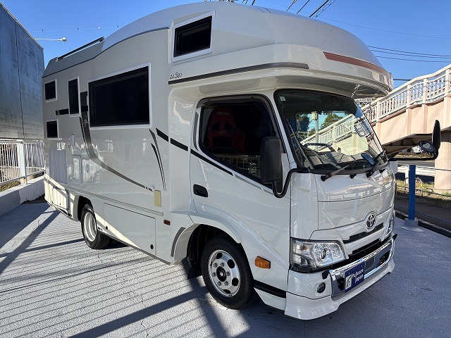 キャンピングカー キャブコン ｶﾑﾛｰﾄﾞ ﾊﾞﾝﾃｯｸ ｼﾞﾙ520 4WD