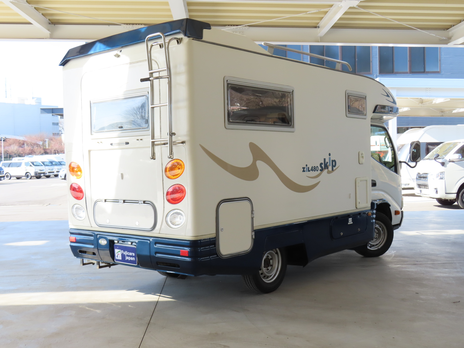 キャンピングカー キャブコン ｶﾑﾛｰﾄﾞﾊﾞﾝﾃｯｸ ｼﾞﾙ480ｽｷｯﾌﾟ 家庭用AC