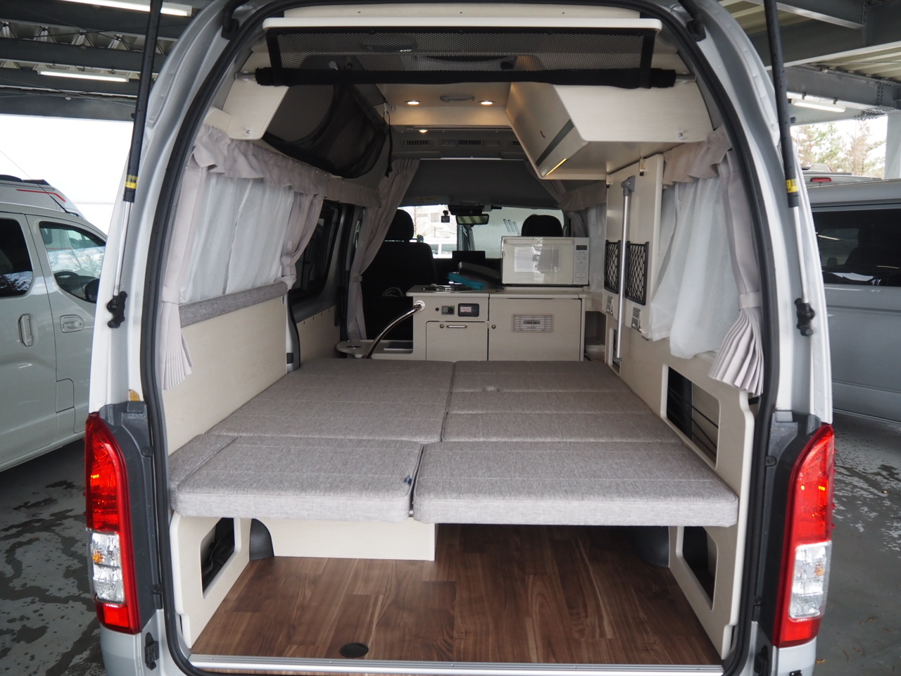 キャンピングカー バンコン ﾊｲｴｰｽ ｱﾈｯｸｽ ｳｨｽﾞ ACｸｰﾗｰ 4WDDT 新潟