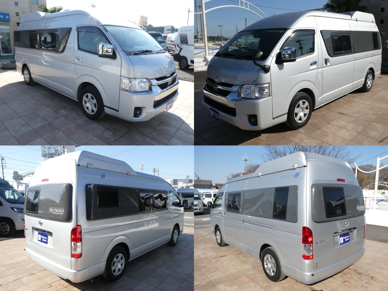 キャンピングカー バンコン ﾄｲﾌｧｸﾄﾘｰ　ｺﾙﾄﾞﾊﾞｸﾙｰｽﾞ　家AC　ｿｰﾗｰ　FF