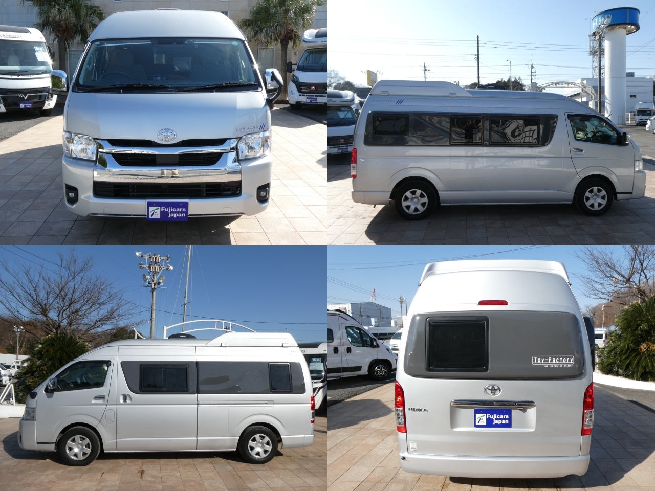 キャンピングカー バンコン ﾄｲﾌｧｸﾄﾘｰ　ｺﾙﾄﾞﾊﾞｸﾙｰｽﾞ　家AC　ｿｰﾗｰ　FF