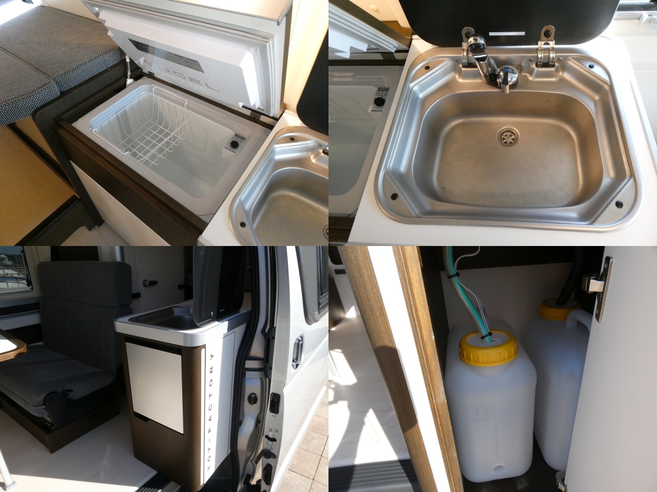 キャンピングカー バンコン ﾄｲﾌｧｸﾄﾘｰ　ｺﾙﾄﾞﾊﾞｸﾙｰｽﾞ　家AC　ｿｰﾗｰ　FF