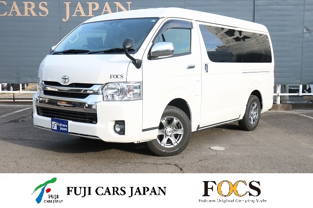 キャンピングカー バンコン ハイエース FOCS DSプレミアム 4WD