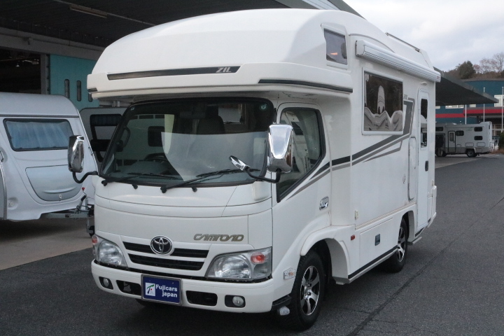 キャンピングカー キャブコン ｶﾑﾛｰﾄﾞ ﾊﾞﾝﾃｯｸ ｼﾞﾙ 家庭用ｴｱｺﾝ FF暖房