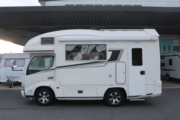 キャンピングカー キャブコン ｶﾑﾛｰﾄﾞ ﾊﾞﾝﾃｯｸ ｼﾞﾙ 家庭用ｴｱｺﾝ FF暖房