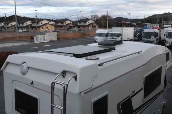 キャンピングカー キャブコン ｶﾑﾛｰﾄﾞ ﾊﾞﾝﾃｯｸ ｼﾞﾙ 家庭用ｴｱｺﾝ FF暖房