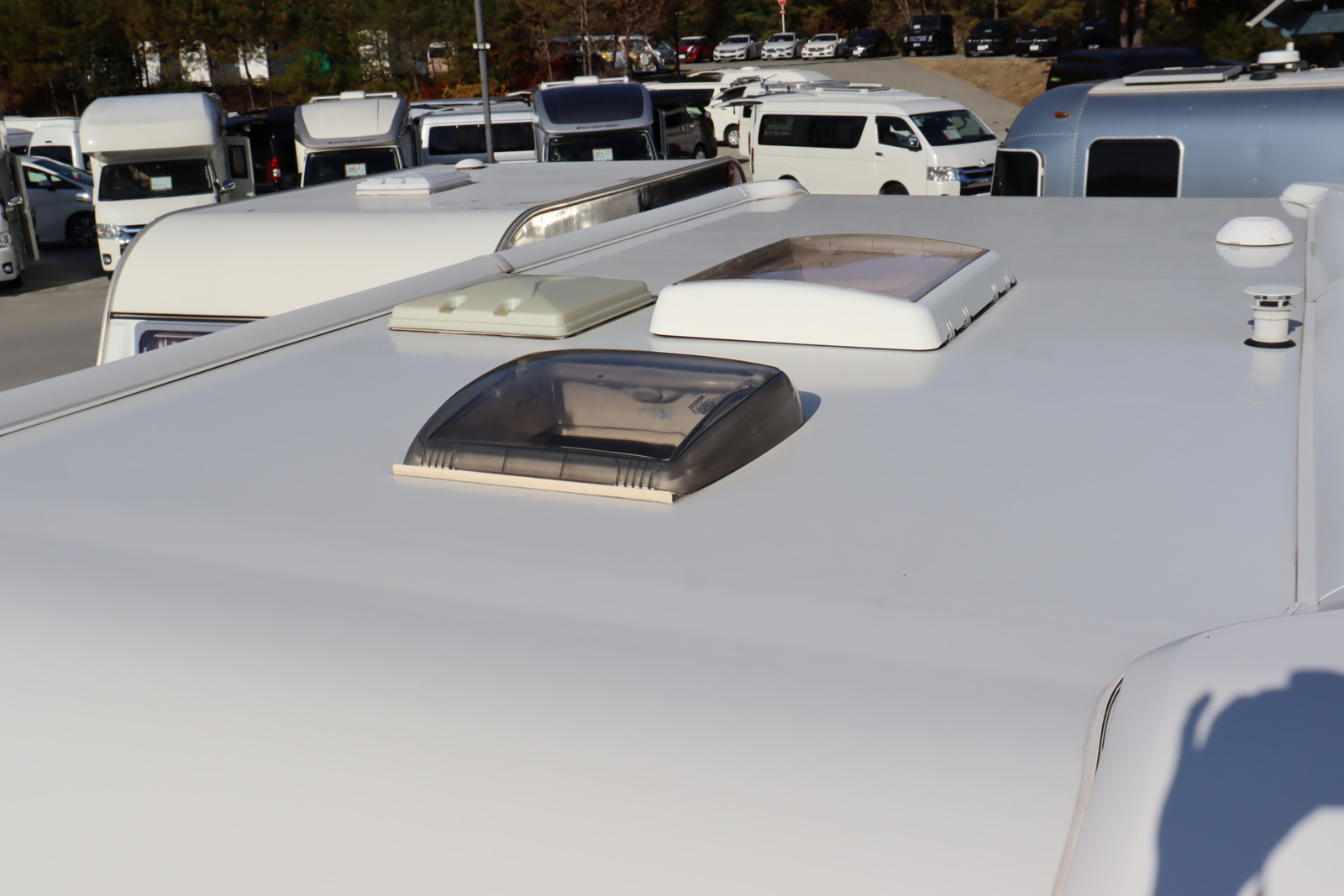 キャンピングカー トレーラー ﾎﾋﾞｰ 540ULｴｸｾﾚﾝﾄ　家庭用ｴｱｺﾝ