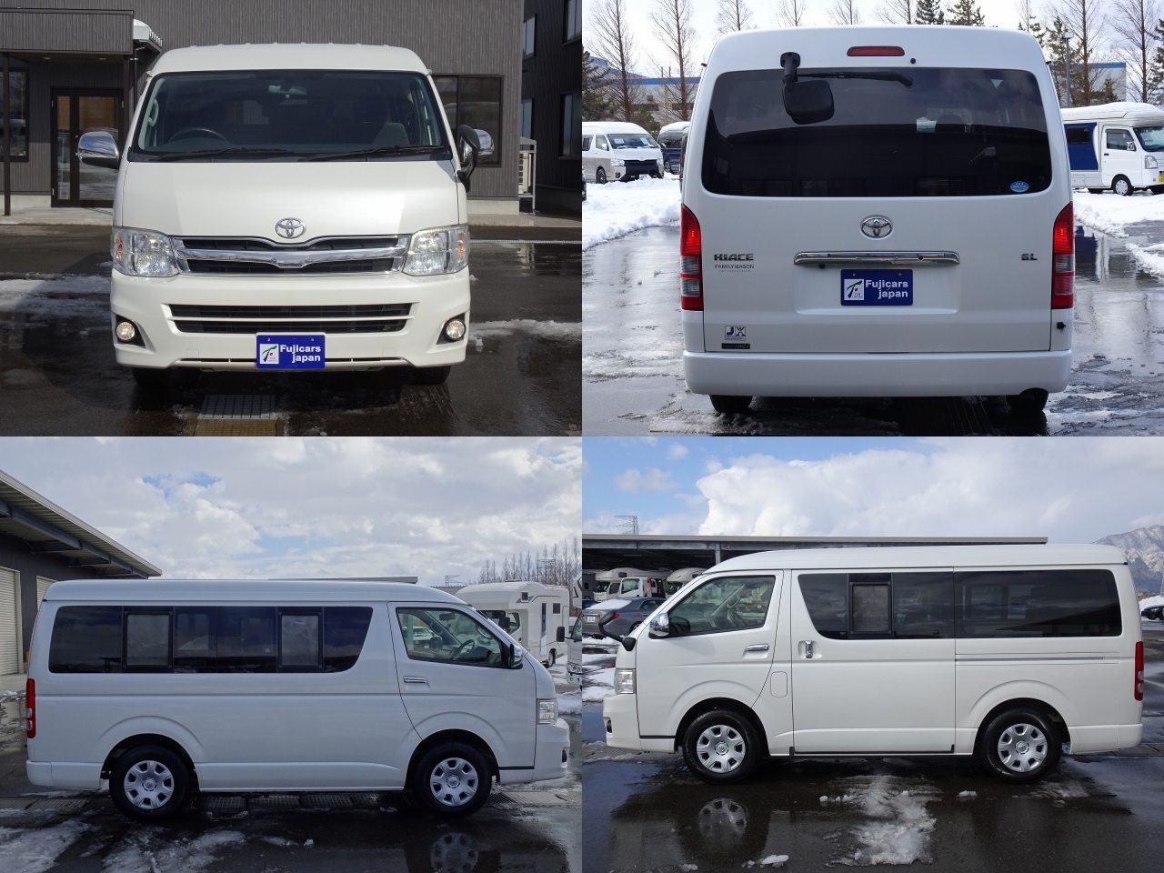 キャンピングカー バンコン ﾊｲｴｰｽ ｱﾈｯｸｽ ﾌｧﾐﾘｰﾜｺﾞﾝ 4WD