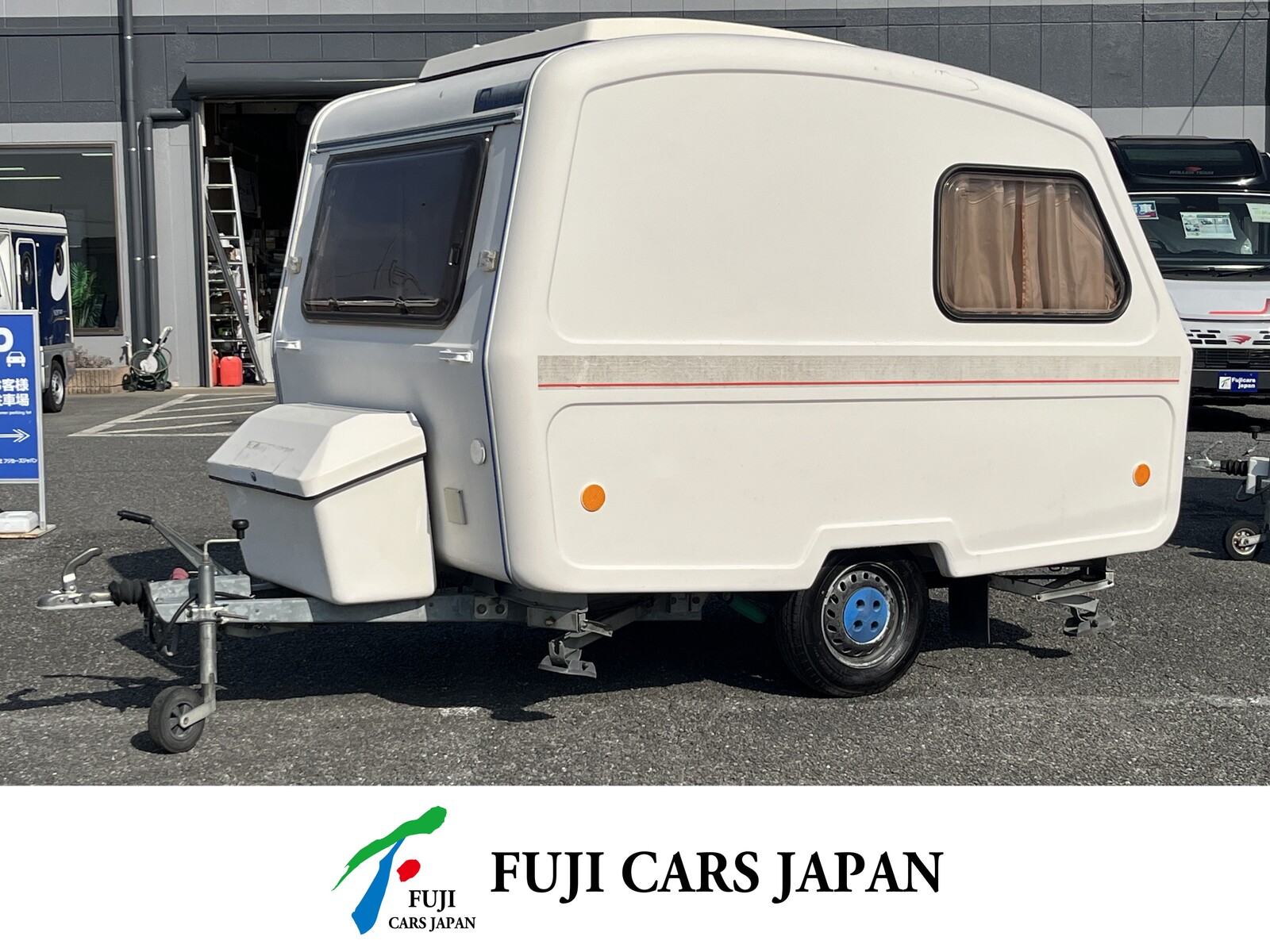 キャンピングカー トレーラー ニワドー FE380W ポップUPルーフ 現状販売車