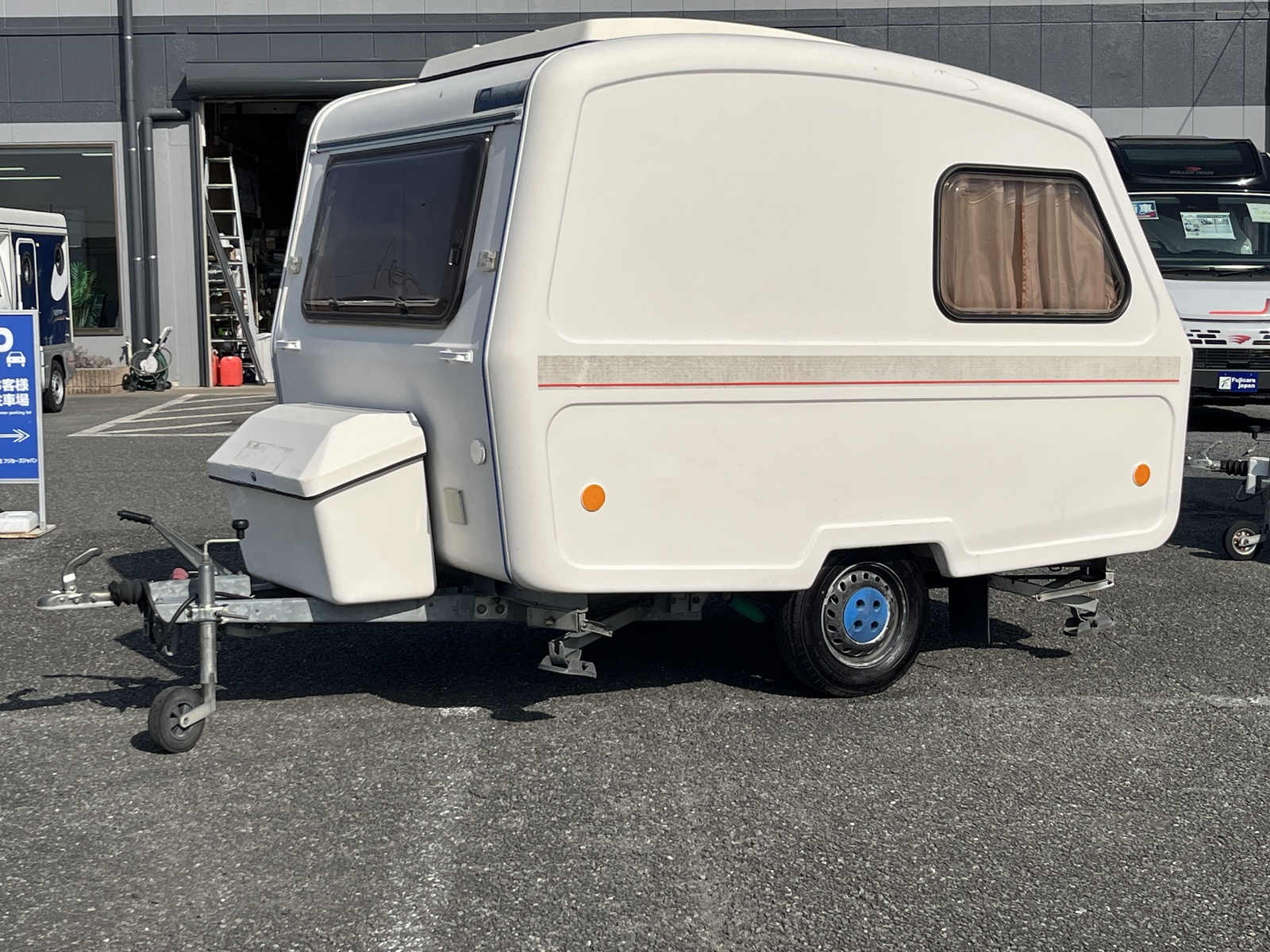 キャンピングカー トレーラー ﾆﾜﾄﾞｰ FE380W ﾎﾟｯﾌﾟUPﾙｰﾌ 現状販売車