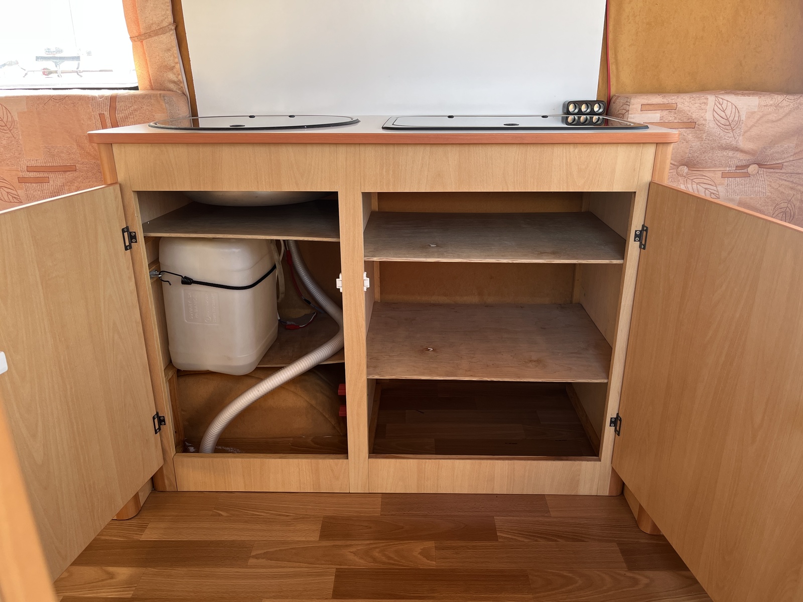 キャンピングカー トレーラー ﾆﾜﾄﾞｰ FE380W ﾎﾟｯﾌﾟUPﾙｰﾌ 現状販売車