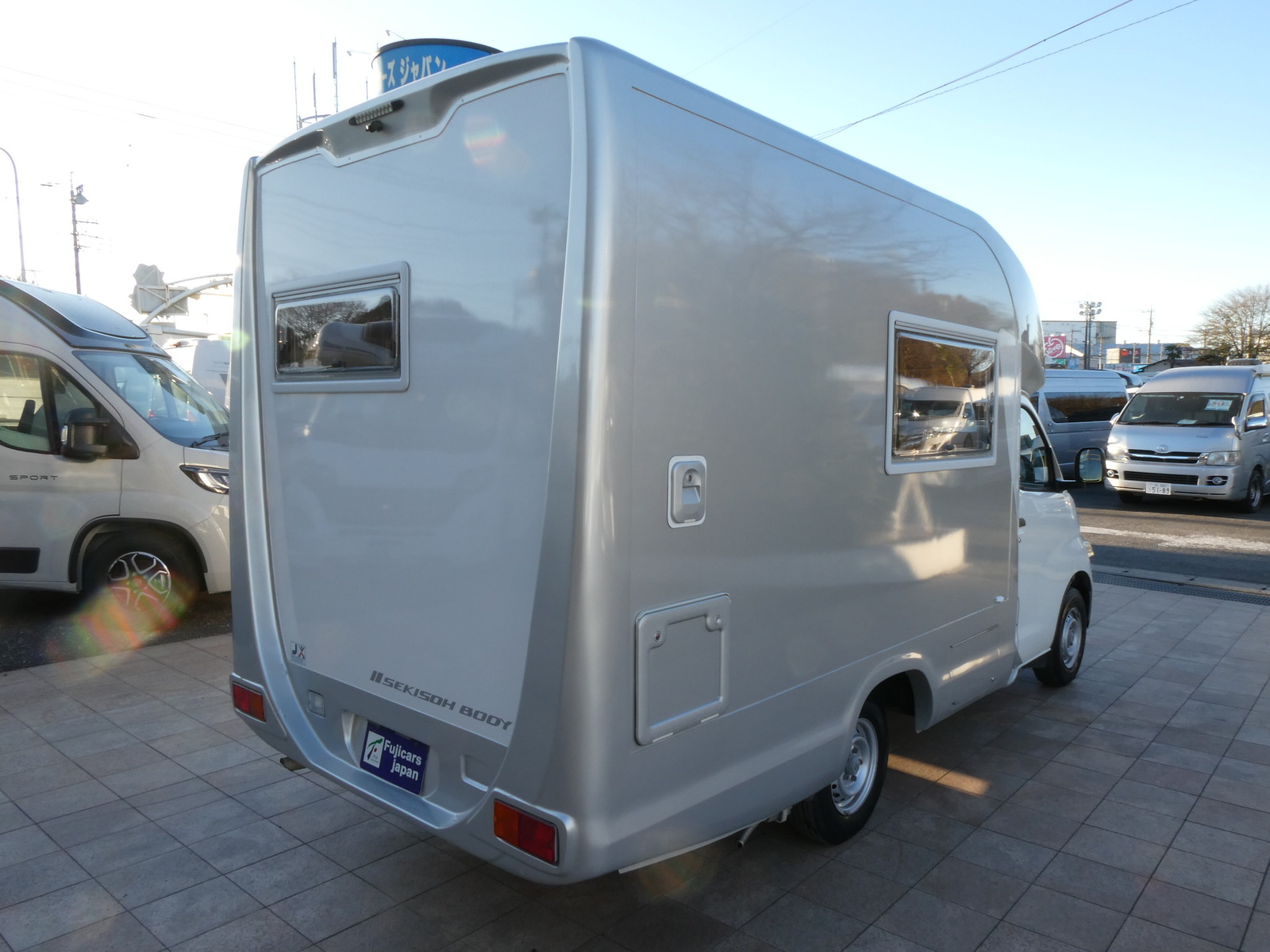 キャンピングカー タウンエース ｾｷｿｰﾎﾞﾃﾞｨ ﾄﾑ23　FFﾋｰﾀｰ　ｿｰﾗｰﾊﾟﾈﾙ