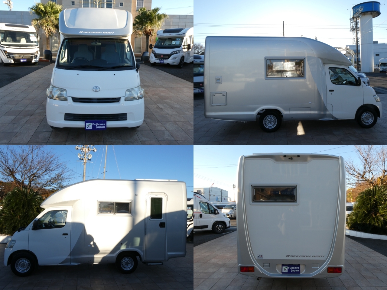 キャンピングカー タウンエース ｾｷｿｰﾎﾞﾃﾞｨ ﾄﾑ23　FFﾋｰﾀｰ　ｿｰﾗｰﾊﾟﾈﾙ