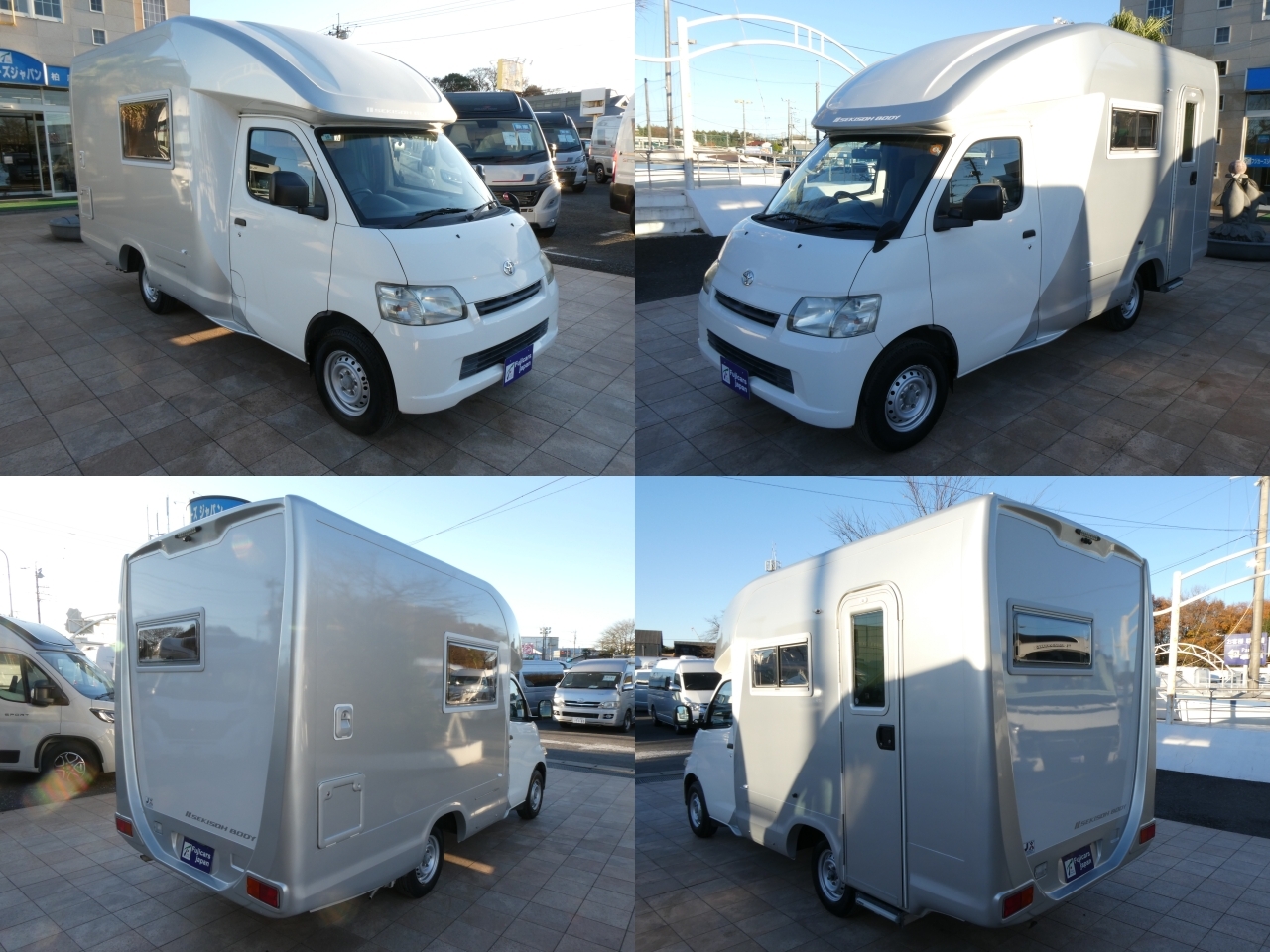 キャンピングカー タウンエース ｾｷｿｰﾎﾞﾃﾞｨ ﾄﾑ23　FFﾋｰﾀｰ　ｿｰﾗｰﾊﾟﾈﾙ