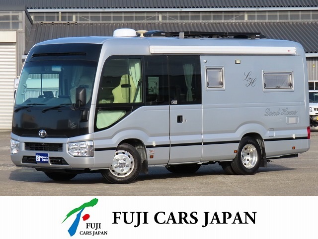 キャンピングカー バスコン コースター RVランド ランドホーム　家庭用エアコン