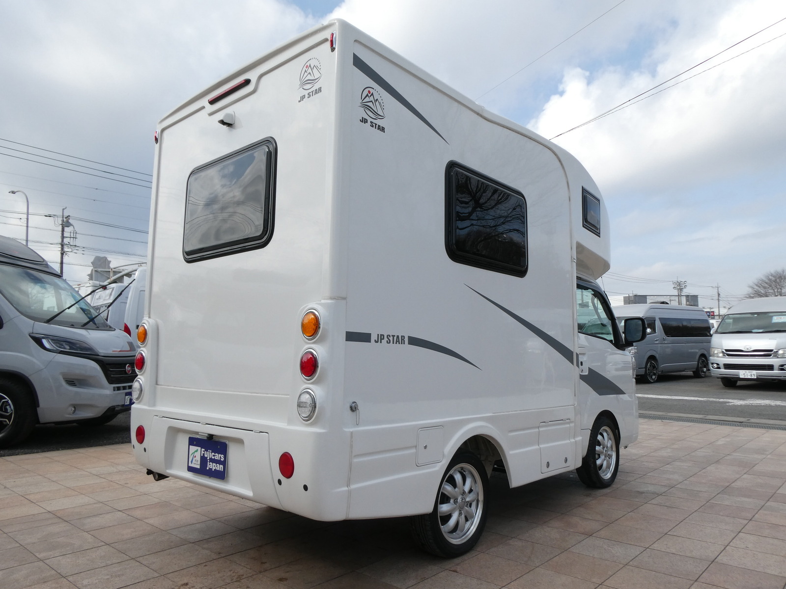 キャンピングカー 軽キャンパー JPｽﾀｰ　ﾊｯﾋﾟｰ1+　DCｸｰﾗｰ　ﾘﾁｳﾑBT　