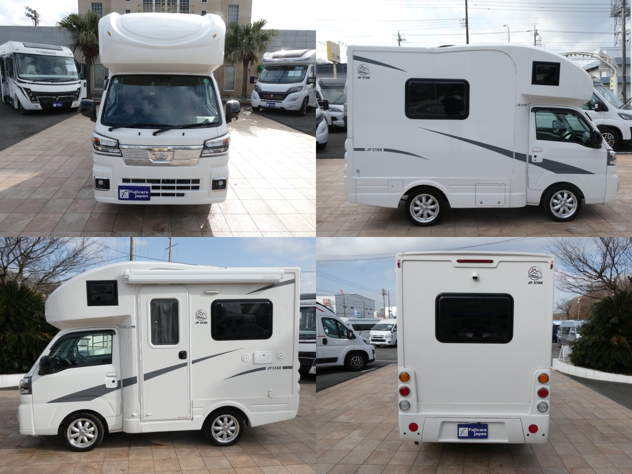 キャンピングカー 軽キャンパー JPｽﾀｰ　ﾊｯﾋﾟｰ1+　DCｸｰﾗｰ　ﾘﾁｳﾑBT　