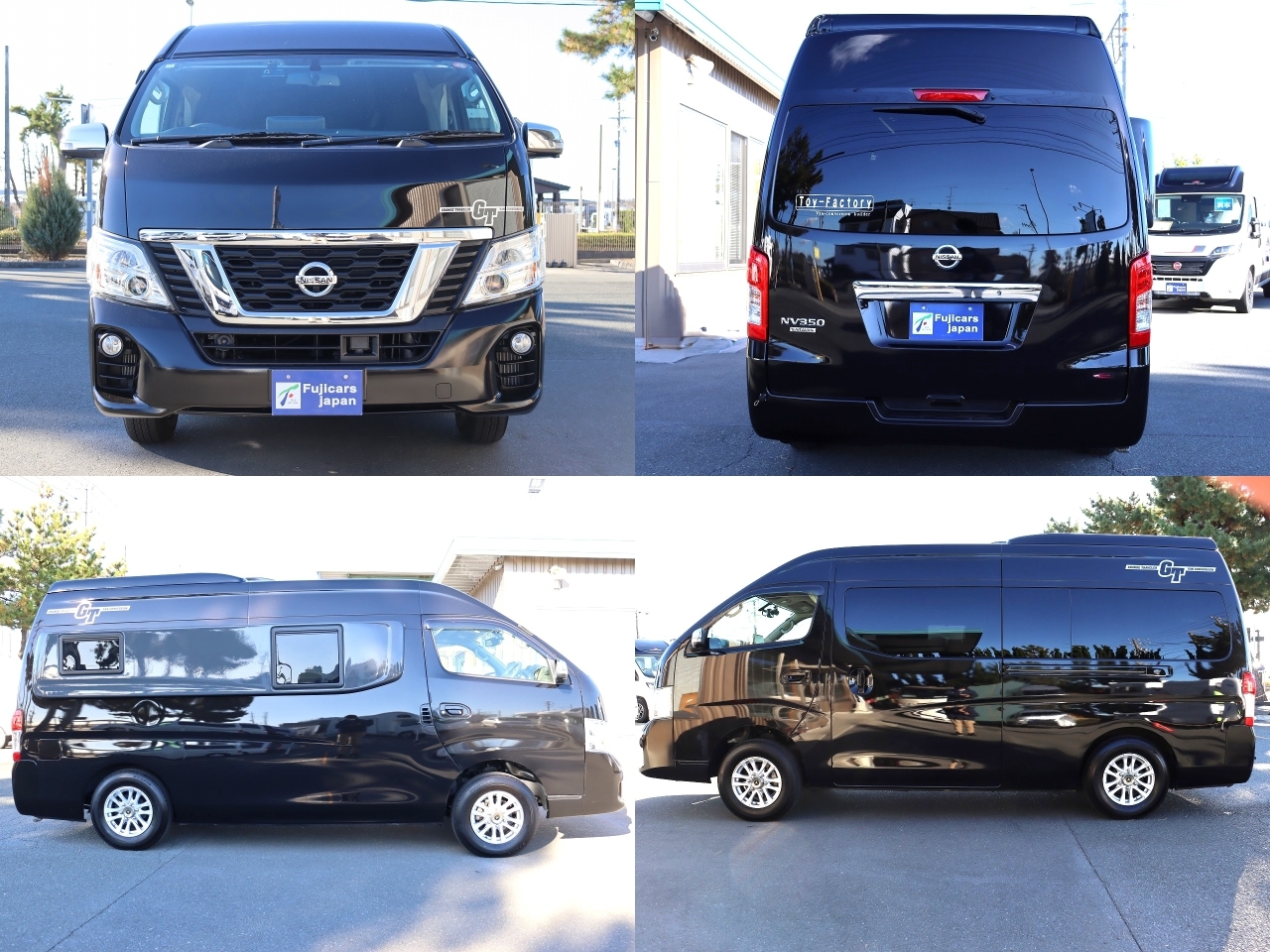 キャンピングカー バンコン NV350ｷｬﾗﾊﾞﾝ ﾄｲﾌｧｸﾄﾘｰ GT 軽油4WD