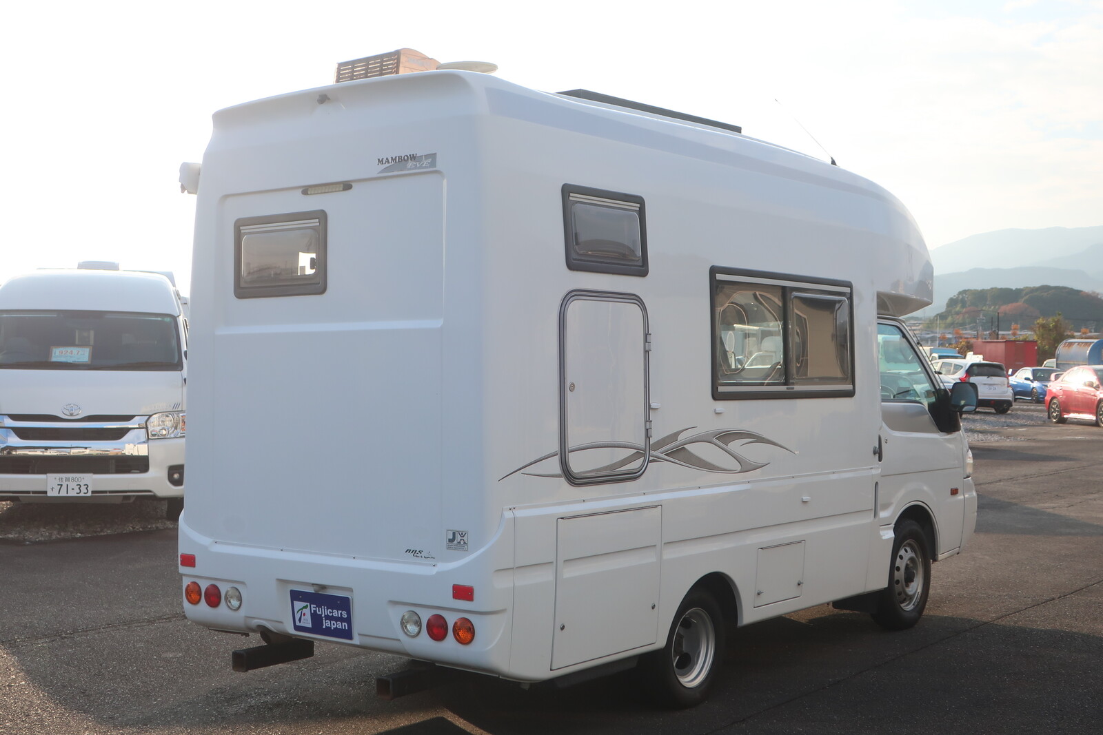 キャンピングカー キャブコン ﾎﾞﾝｺﾞ ﾛｰﾀｽRV ﾏﾝﾎﾞｳｲﾌﾞ 家庭用ｴｱｺﾝ