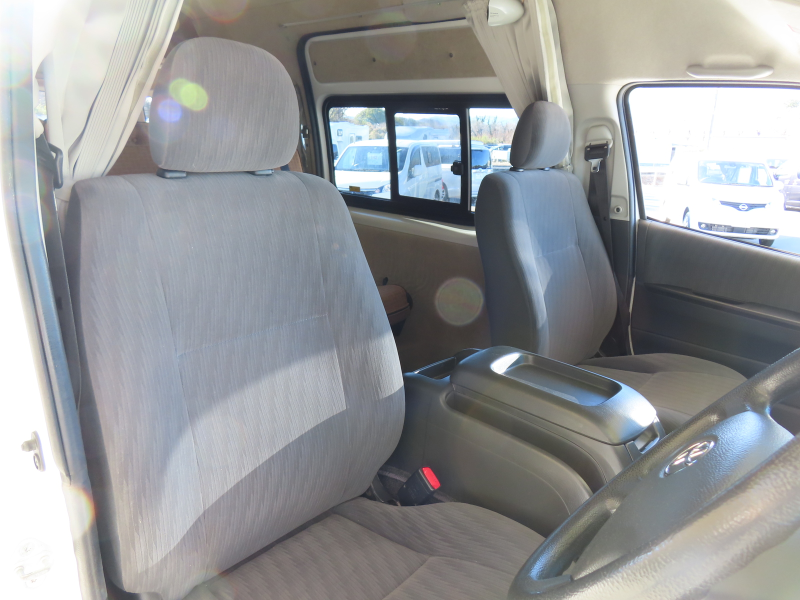 キャンピングカー バンコン ﾊｲｴｰｽ ﾋﾞｰｸﾙ ﾍﾞｯｾﾙ 冷蔵庫 天吊ﾓﾆﾀｰ