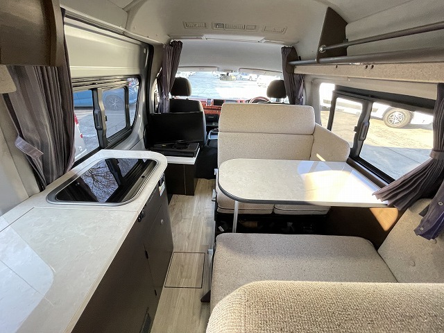 キャンピングカー バンコン ﾊｲｴｰｽ ﾊﾀﾅｶ ﾕｰﾐｰ