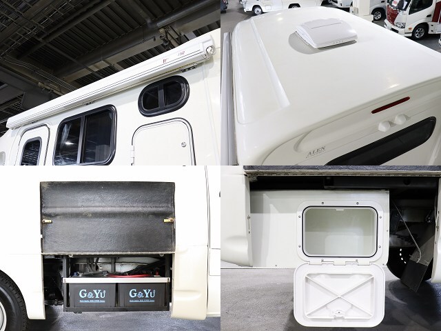 キャンピングカー キャブコン ﾀｳﾝｴｰｽ AtoZ ｱﾚﾝ 4WD　FF　電子ﾚﾝｼﾞ