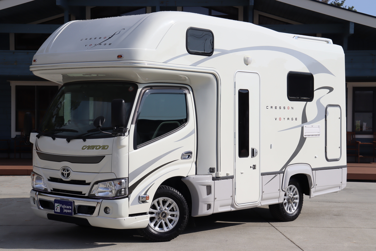 キャンピングカー キャブコン ｶﾑﾛｰﾄﾞ ﾅｯﾂRVｸﾚｿﾝﾎﾞﾔｰｼﾞｭ FFﾋｰﾀｰ