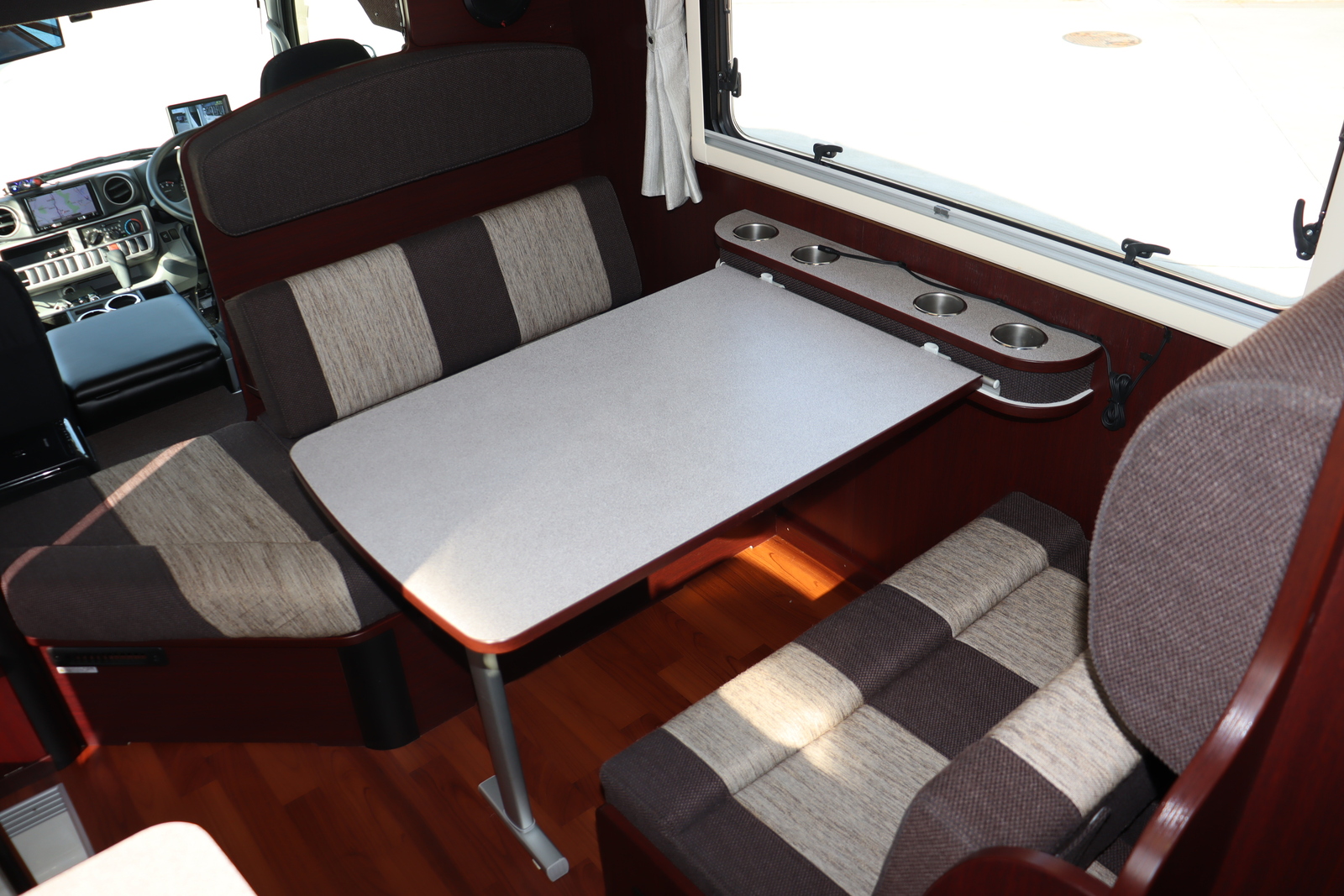 キャンピングカー キャブコン ｶﾑﾛｰﾄﾞ ﾅｯﾂRVｸﾚｿﾝﾎﾞﾔｰｼﾞｭ FFﾋｰﾀｰ