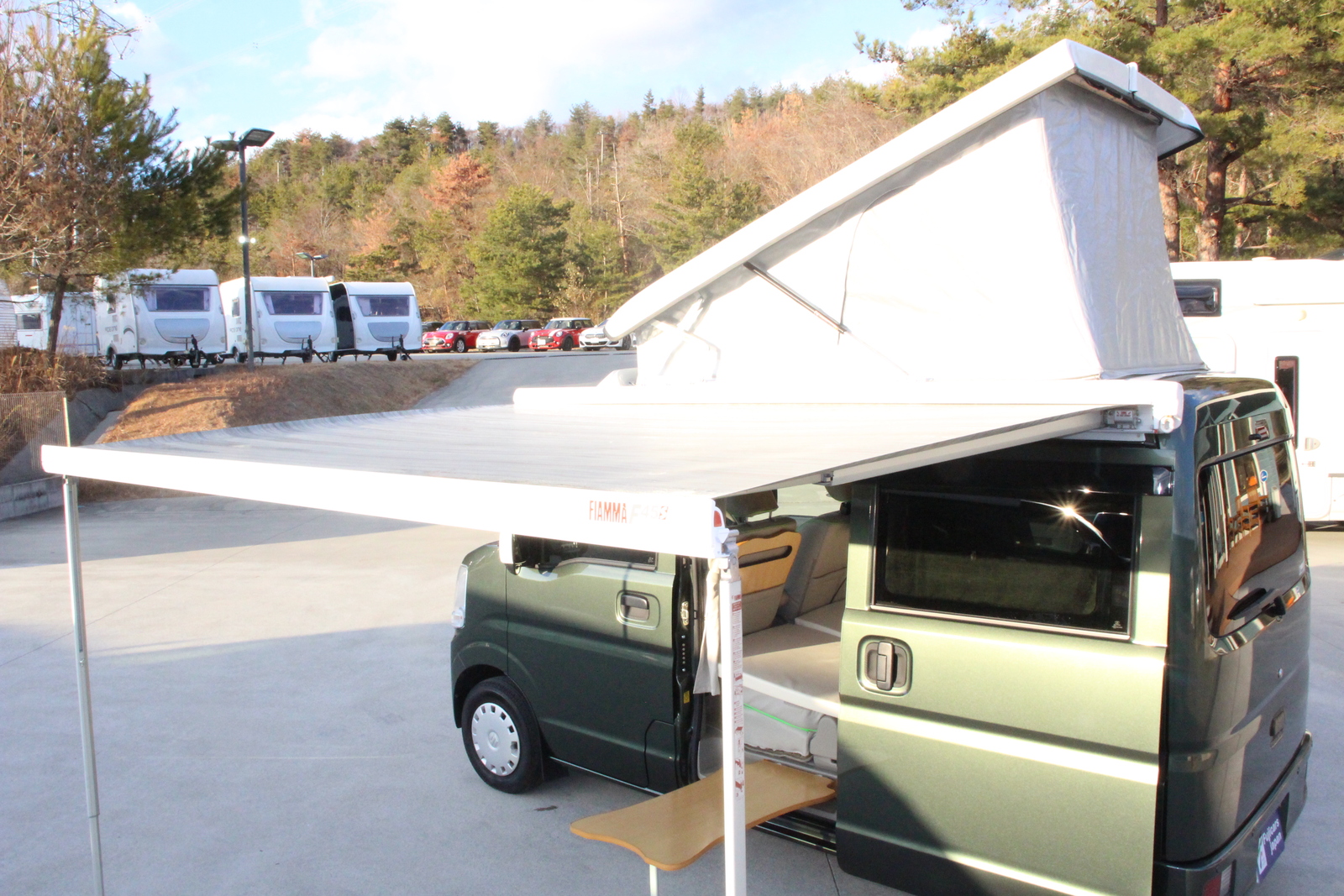 キャンピングカー 軽キャンパー ｴﾌﾞﾘｲ ｵｰﾄﾜﾝ 給電くん