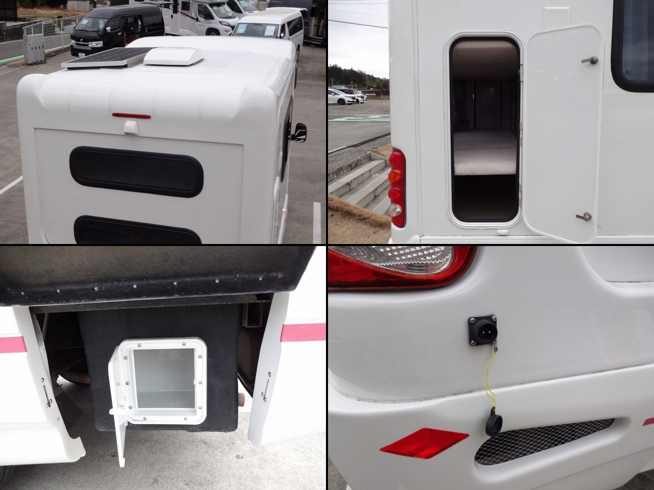 キャンピングカー キャブコン ﾎﾞﾝｺﾞ AtoZｱﾐﾃｨ FFﾋｰﾀｰ 冷蔵庫 ｿｰﾗｰ