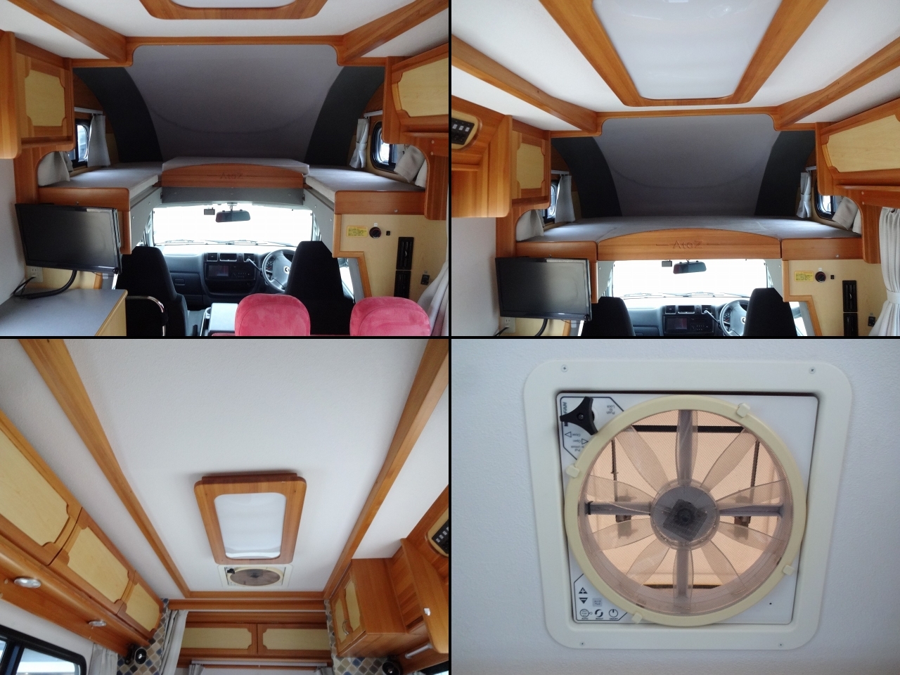 キャンピングカー キャブコン ﾎﾞﾝｺﾞ AtoZｱﾐﾃｨ FFﾋｰﾀｰ 冷蔵庫 ｿｰﾗｰ