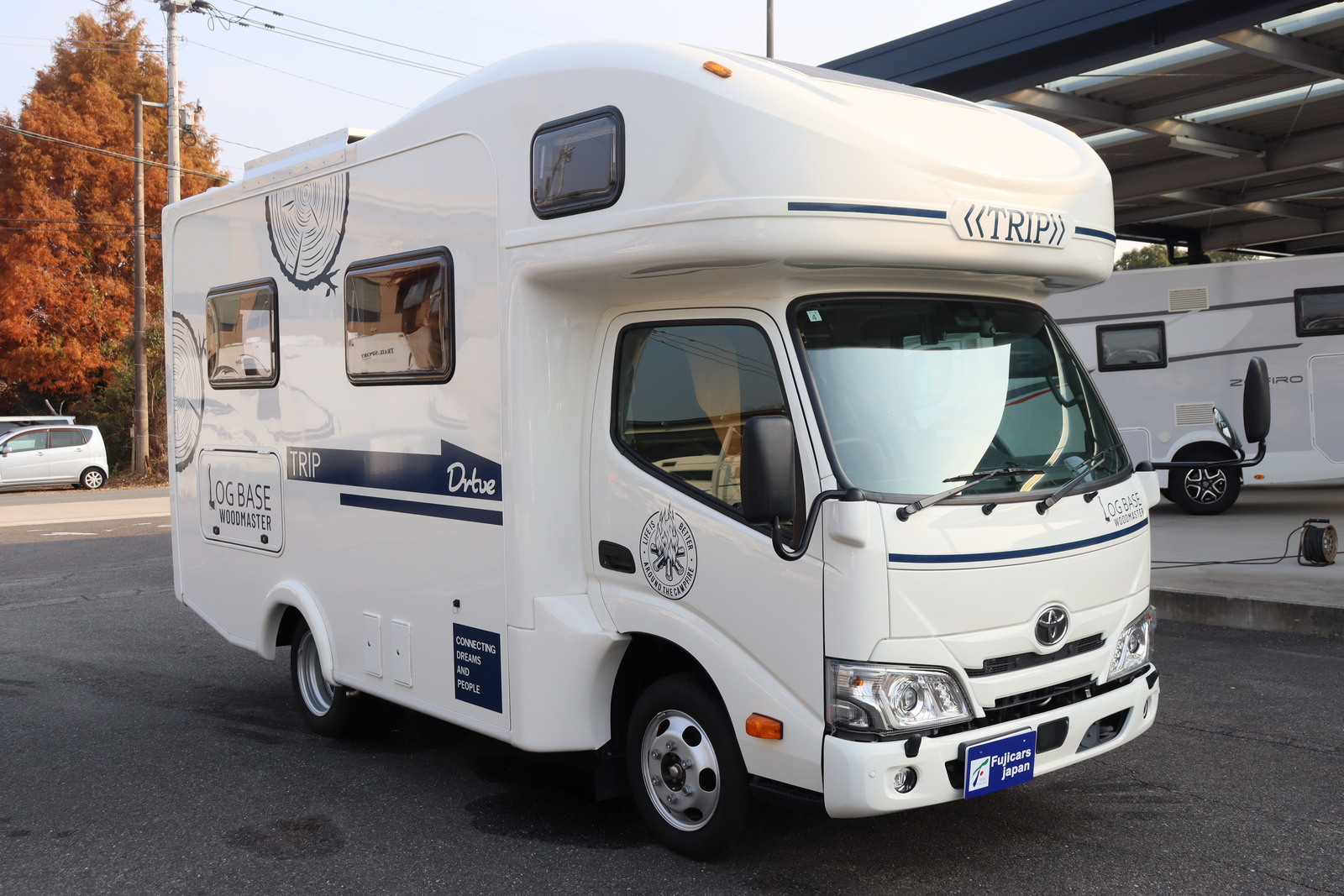 キャンピングカー キャブコン ｶﾑﾛｰﾄﾞﾀﾞｲﾚｸﾄｶｰｽﾞﾄﾘｯﾌﾟ ﾛｸﾞﾍﾞｰｽ