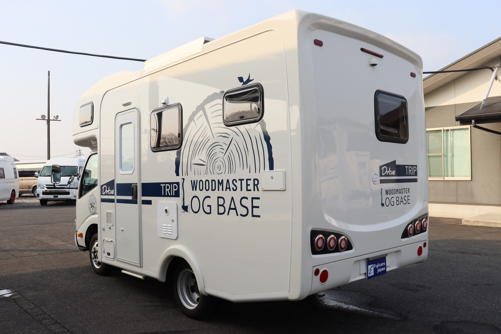 キャンピングカー キャブコン ｶﾑﾛｰﾄﾞﾀﾞｲﾚｸﾄｶｰｽﾞﾄﾘｯﾌﾟ ﾛｸﾞﾍﾞｰｽ