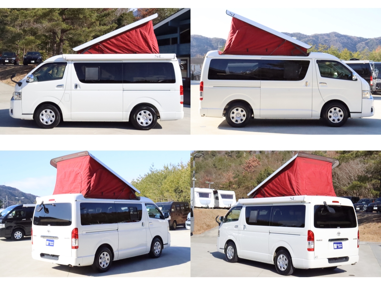 キャンピングカー バンコン ﾊｲｴｰｽ ｹｲﾜｰｸｽ ｵｰﾛﾗｽﾀｰｸﾙｰｽﾞSL