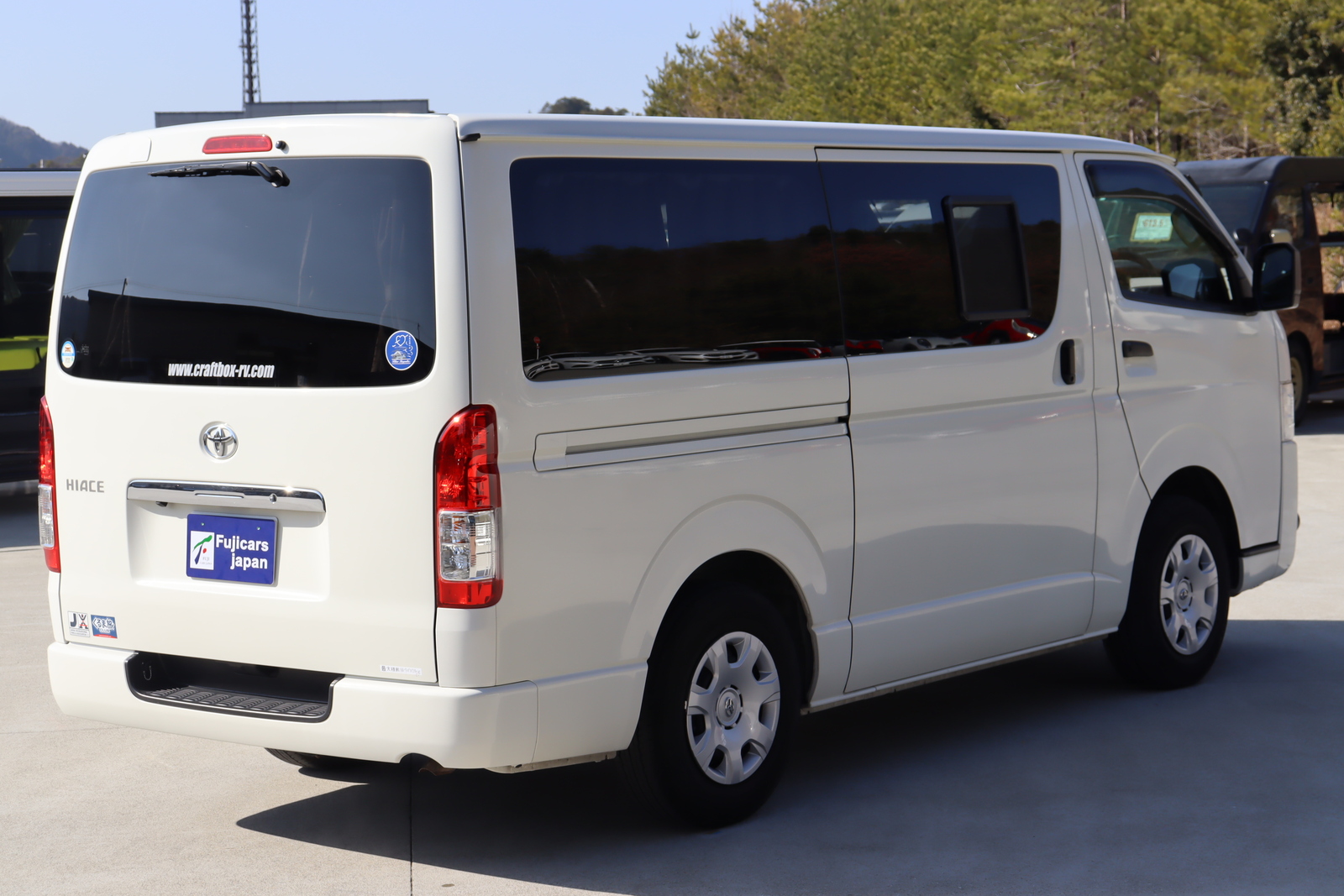 キャンピングカー バンコン ﾊｲｴｰｽ ｸﾗﾌﾄﾎﾞｯｸｽ製  1500Wｲﾝﾊﾞｰﾀｰ