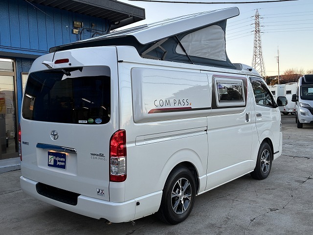 キャンピングカー バンコン ﾊｲｴｰｽ ﾎﾜｲﾄﾊｳｽ ｺﾝﾊﾟｽ FFﾋｰﾀｰ