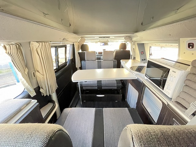 キャンピングカー バンコン ﾊｲｴｰｽ ﾎﾜｲﾄﾊｳｽ ｺﾝﾊﾟｽ FFﾋｰﾀｰ