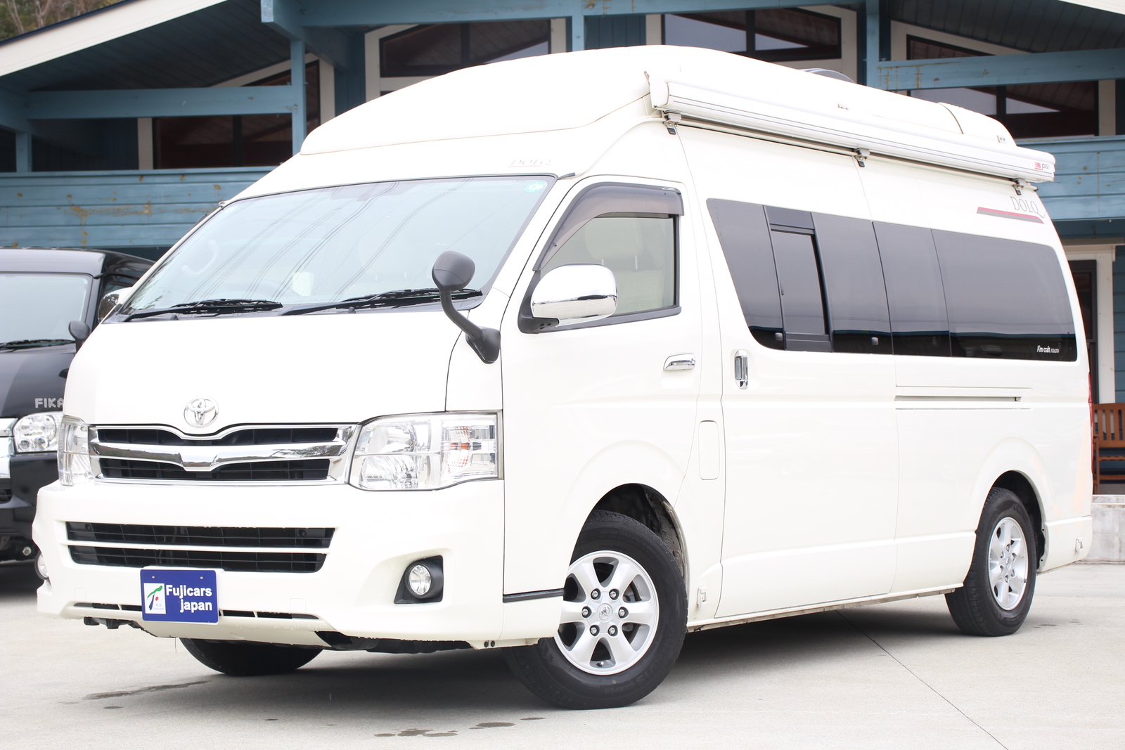 キャンピングカー バンコン ﾊｲｴｰｽ ﾎﾜｲﾄﾊｳｽ ｺﾝﾊﾟｽﾄﾞﾙｸ　FFﾋｰﾀｰ