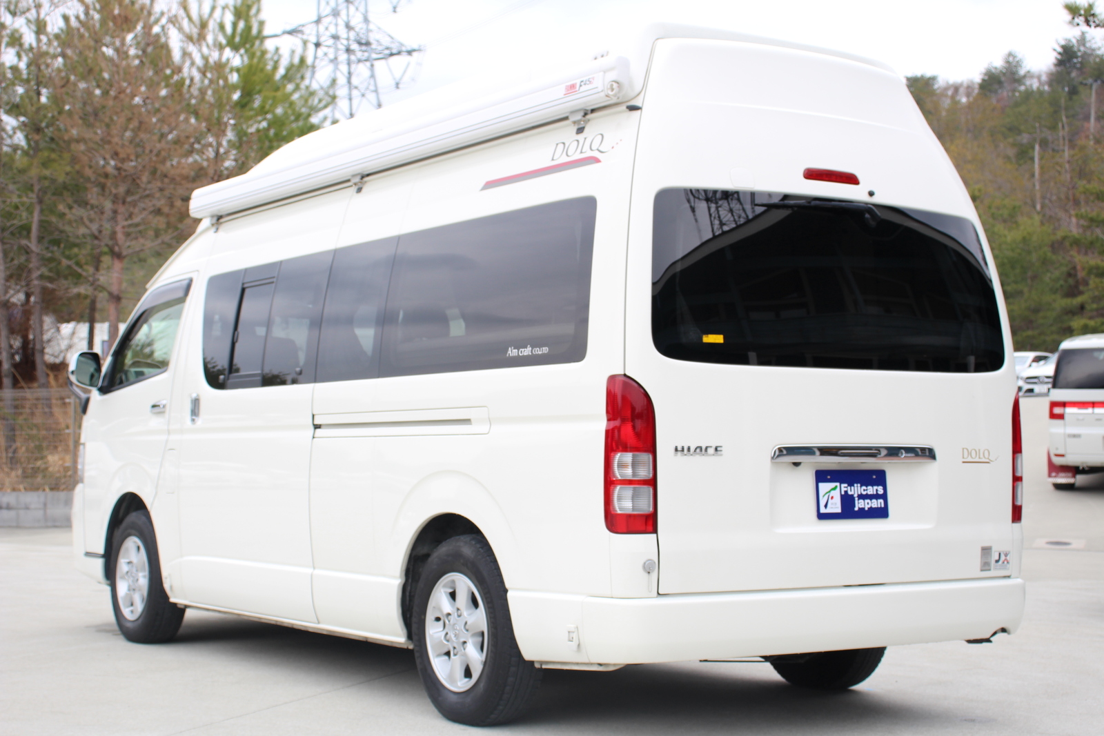 キャンピングカー バンコン ﾊｲｴｰｽ ﾎﾜｲﾄﾊｳｽ ｺﾝﾊﾟｽﾄﾞﾙｸ　FFﾋｰﾀｰ