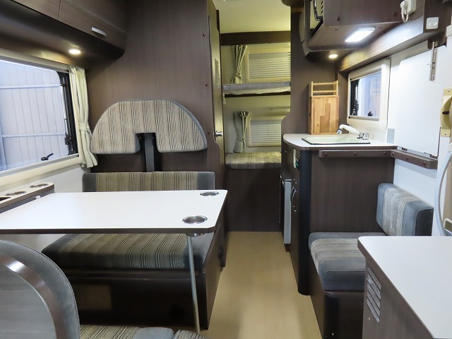 キャンピングカー キャブコン ｶﾑﾛｰﾄﾞ 東和 ｳﾞｫｰﾝﾉｲﾝR2B　家庭用ｴｱｺﾝ