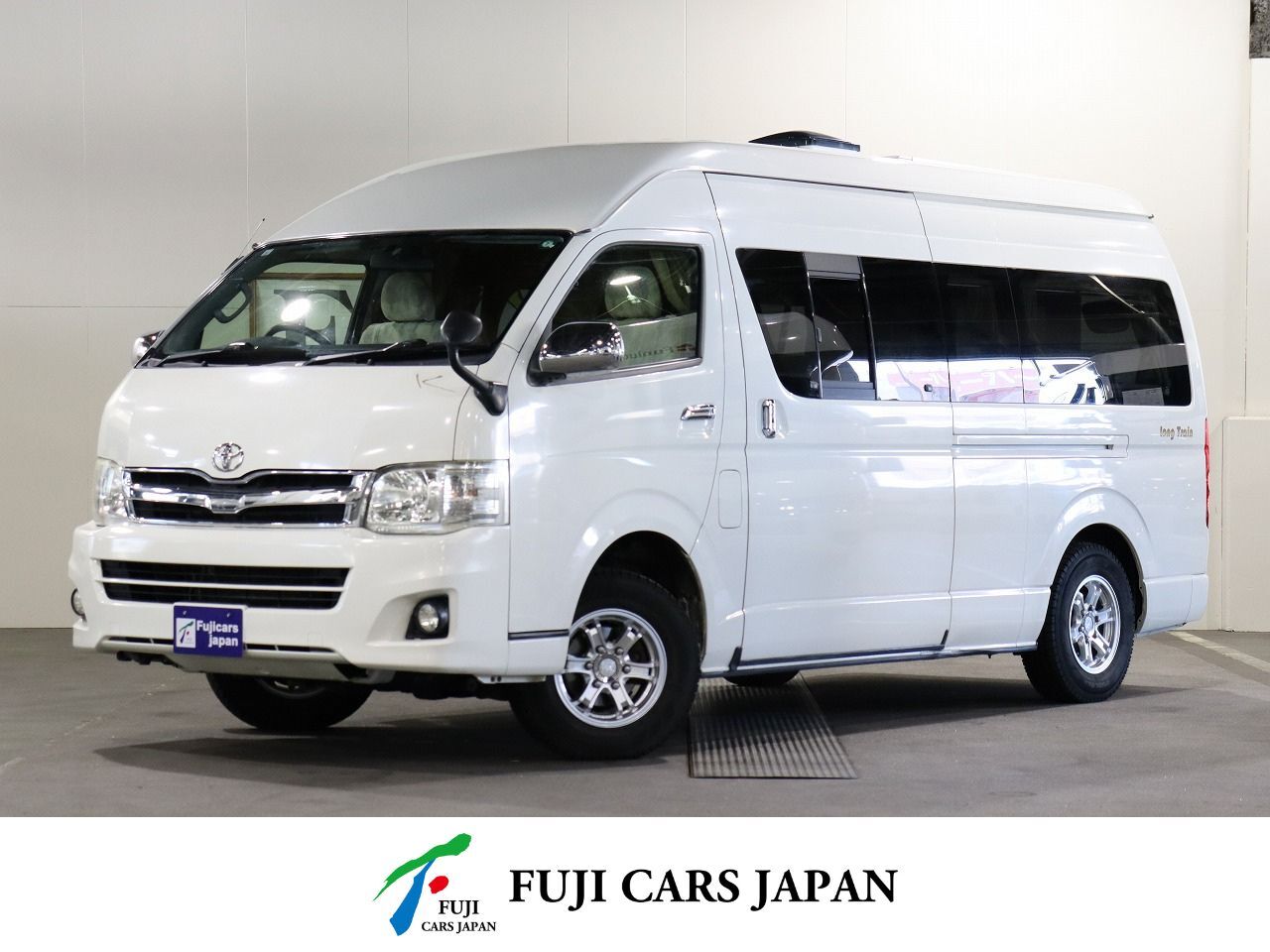 キャンピングカー バンコン ハイエース カトーモーター ロングトレイン 4WD　FF