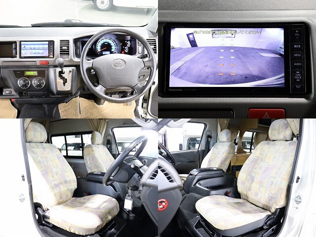 キャンピングカー バンコン ﾊｲｴｰｽ ｶﾄｰﾓｰﾀｰ ﾛﾝｸﾞﾄﾚｲﾝ 4WD　FF