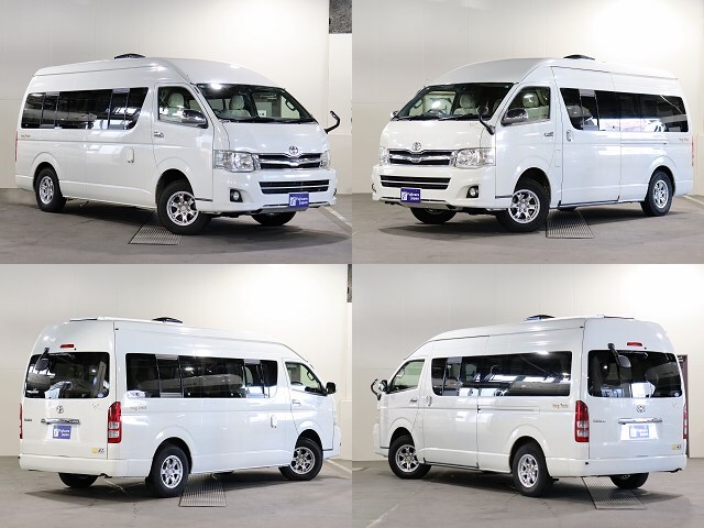 キャンピングカー バンコン ﾊｲｴｰｽ ｶﾄｰﾓｰﾀｰ ﾛﾝｸﾞﾄﾚｲﾝ 4WD　FF