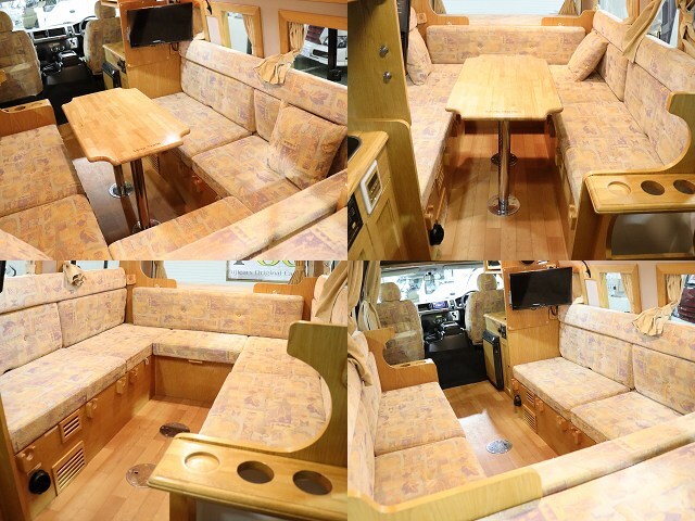 キャンピングカー バンコン ﾊｲｴｰｽ ｶﾄｰﾓｰﾀｰ ﾛﾝｸﾞﾄﾚｲﾝ 4WD　FF